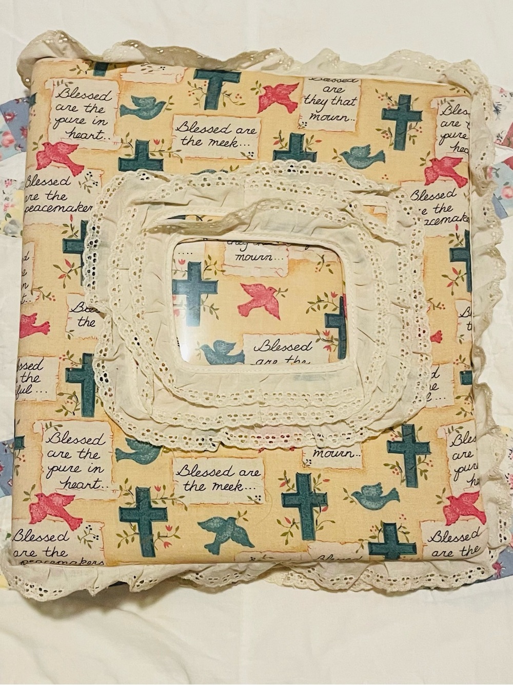 Vintage Bible journaling album / photo album